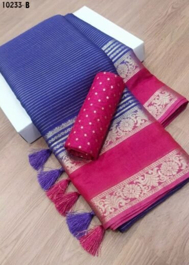 Lakshana -10233-B  Violet Color Traditional Crepe Silk Saree CM1491143
